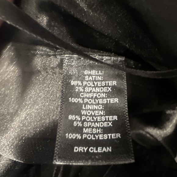 White House Black Market Size 12 Strapless Black Scalloped Sheath Dress Sexy‎ - Picture 6 of 7